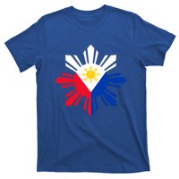 Philippine Flag Cool Gift Pinoy Flag Filipino Funny Gift Pinoy Sun T-Shirt