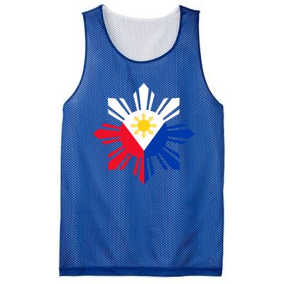 Philippine Flag Cool Gift Pinoy Flag Filipino Funny Gift Pinoy Sun Mesh Reversible Basketball Jersey Tank