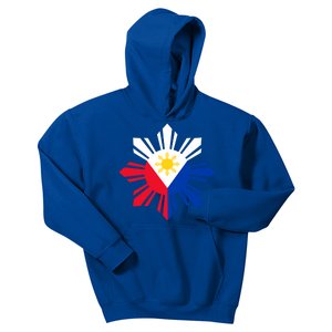 Philippine Flag Cool Gift Pinoy Flag Filipino Funny Gift Pinoy Sun Kids Hoodie