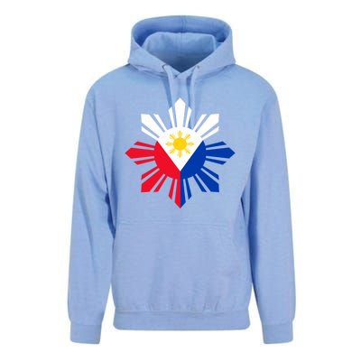 Philippine Flag Cool Gift Pinoy Flag Filipino Funny Gift Pinoy Sun Unisex Surf Hoodie