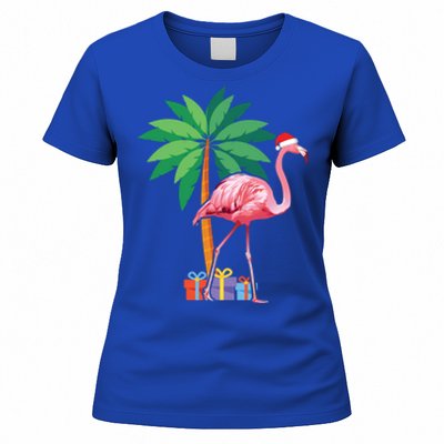 Pink Flamingo Christmas Gift Christmas Party Gift Women's T-Shirt