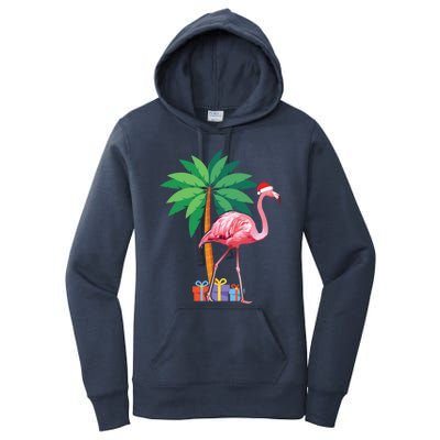 Pink Flamingo Christmas Gift Christmas Party Gift Women's Pullover Hoodie