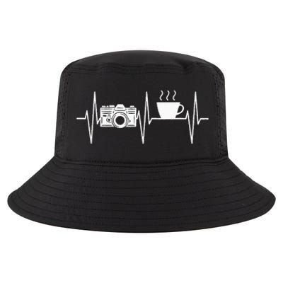 Photographer Funny Coffee Lover Camera Photography Cool Comfort Performance Bucket Hat