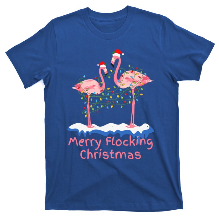 Pink Flamingos Christmas Gift T-Shirt