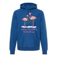 Pink Flamingos Christmas Gift Premium Hoodie