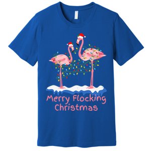 Pink Flamingos Christmas Gift Premium T-Shirt