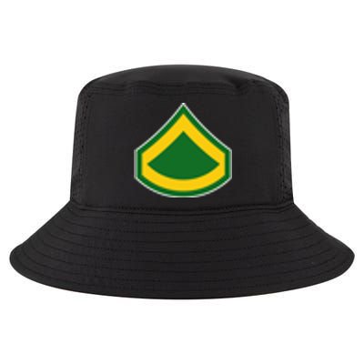 Private First Class Mlitary Badge Cool Comfort Performance Bucket Hat