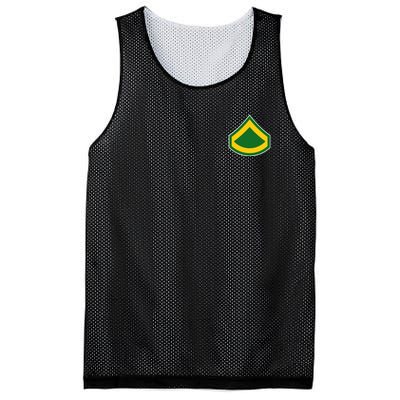 Private First Class Mlitary Badge Mesh Reversible Basketball Jersey Tank