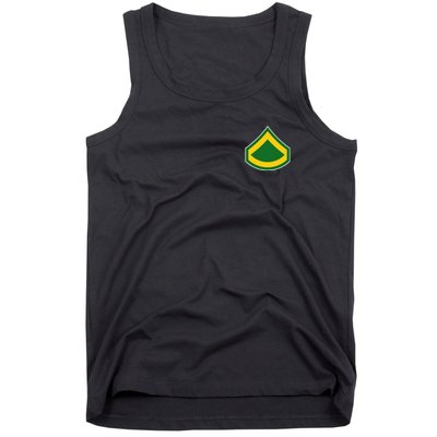 Private First Class Mlitary Badge Tank Top