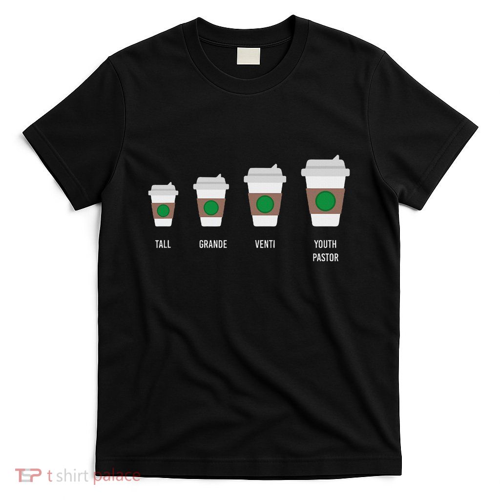 Pastor Funny Coffee Drinking Church Pastor T-Shirt