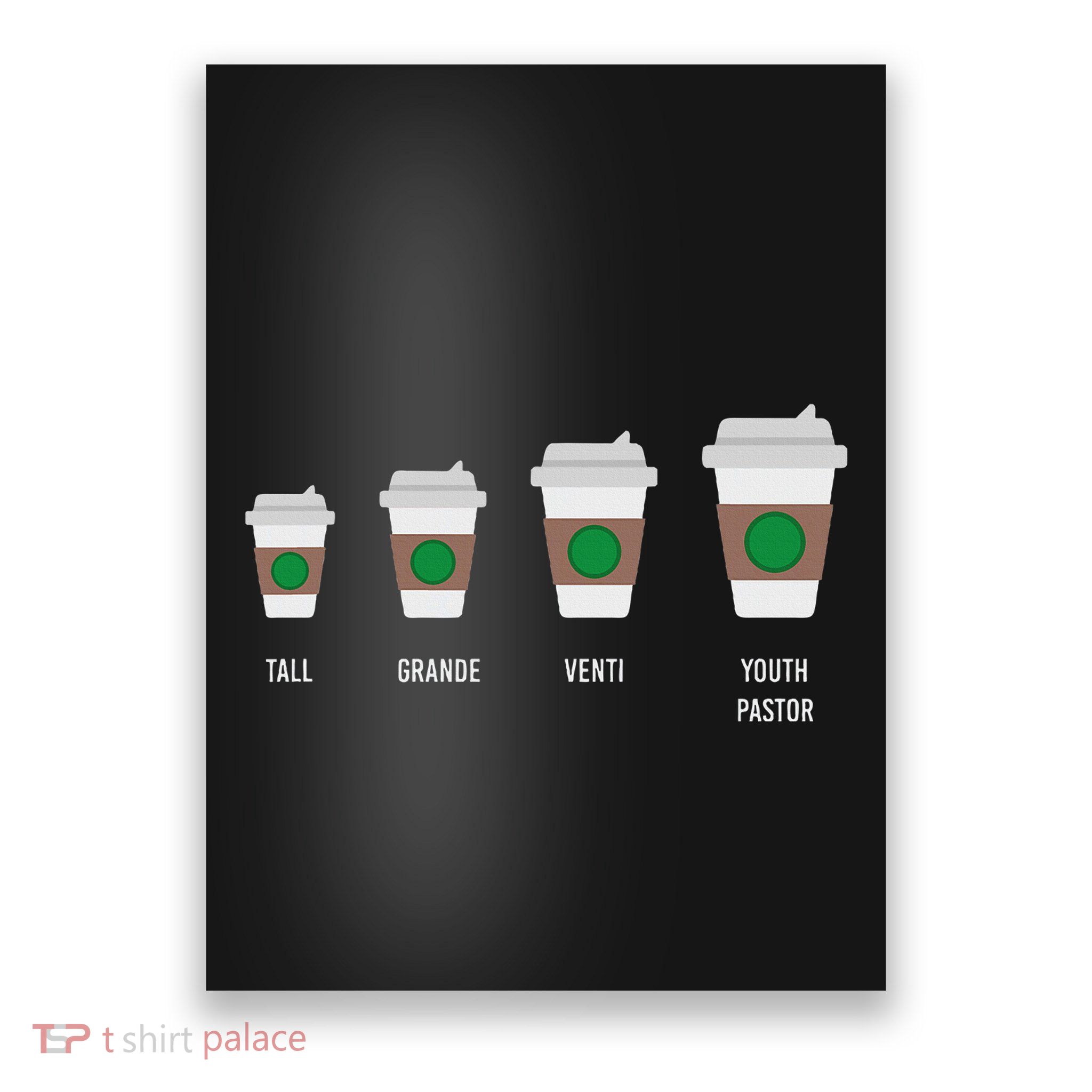 Pastor Funny Coffee Drinking Church Pastor Poster