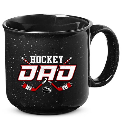 Papa FatherS Day Vintage Hockey Dad Gift 15oz Campfire Ceramic Mug