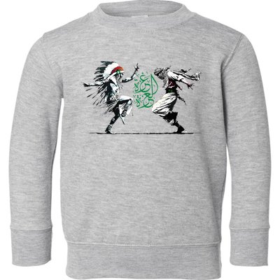 Palestine Freedom Dance Toddler Sweatshirt