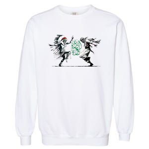 Palestine Freedom Dance Garment-Dyed Sweatshirt