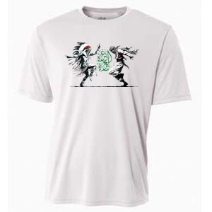 Palestine Freedom Dance Cooling Performance Crew T-Shirt