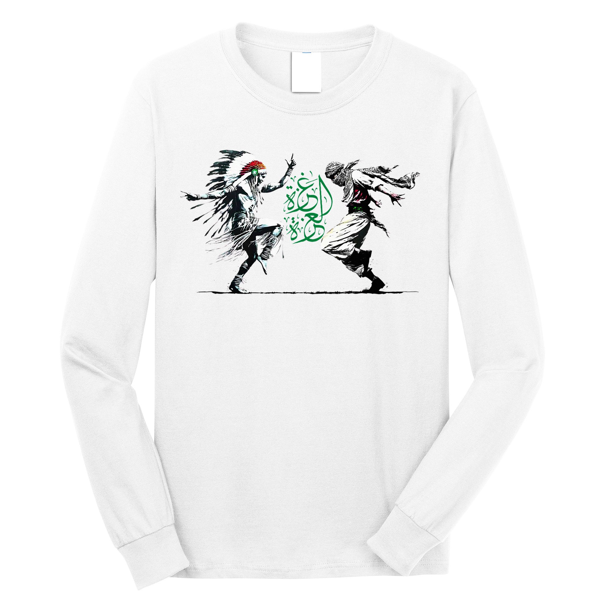 Palestine Freedom Dance Long Sleeve Shirt