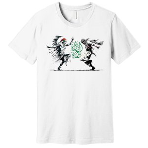 Palestine Freedom Dance Premium T-Shirt