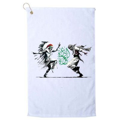 Palestine Freedom Dance Golf Towel