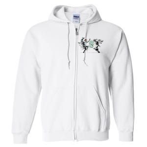 Palestine Freedom Dance Full Zip Hoodie