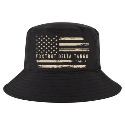 Protest Foxtrot Delta Tango US Flag Resist Women Cool Comfort Performance Bucket Hat