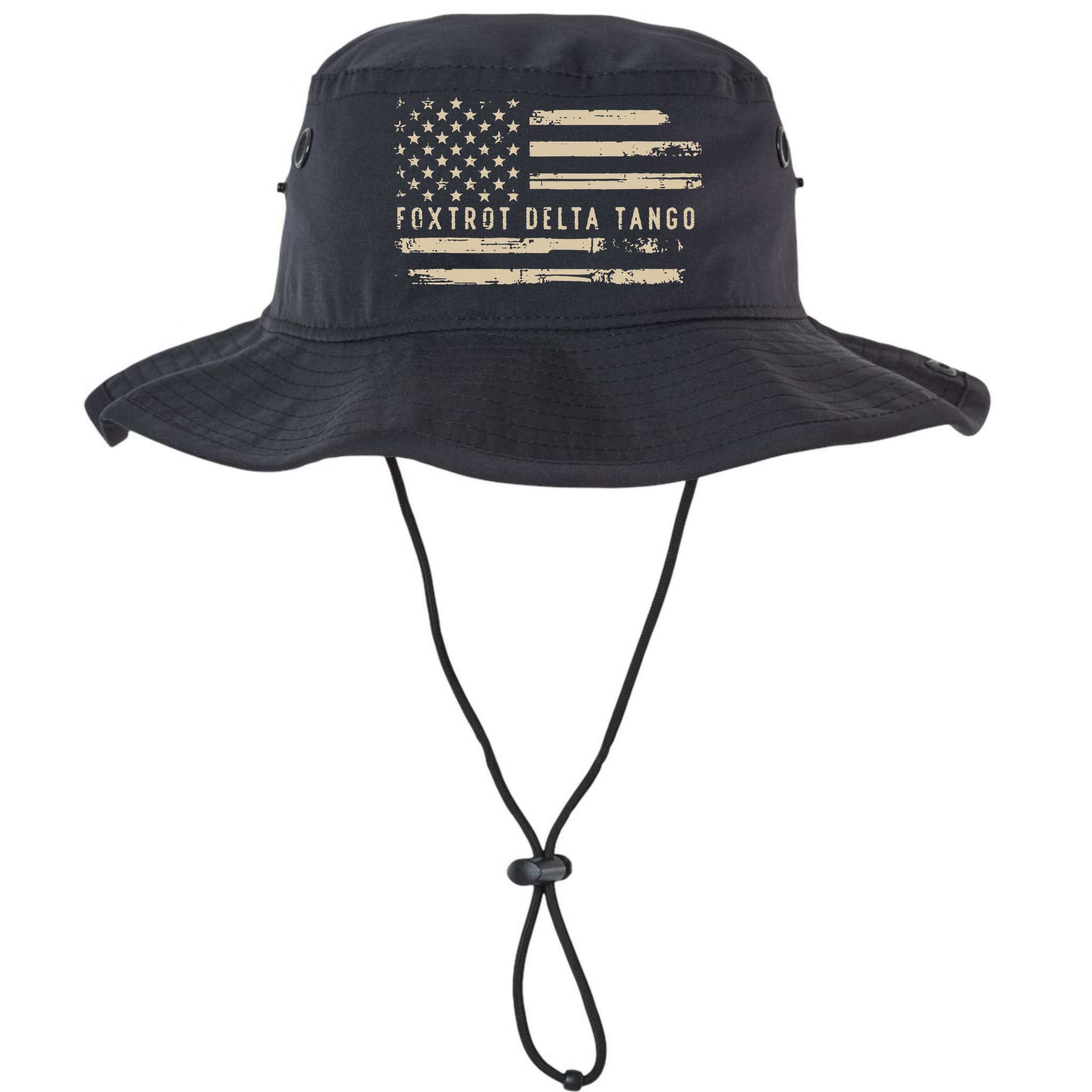 Protest Foxtrot Delta Tango US Flag Resist Women Bucket Hat