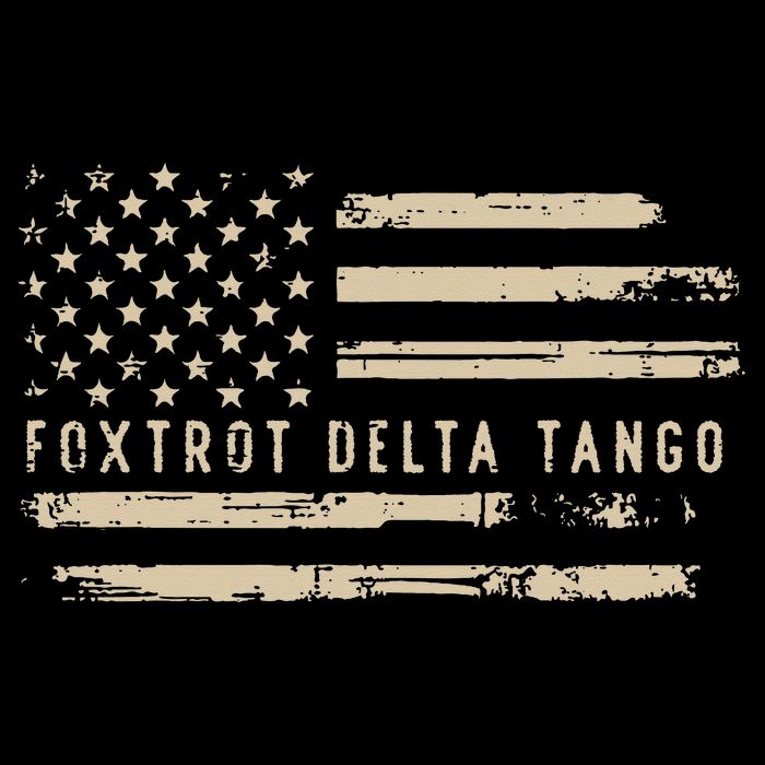 Protest Foxtrot Delta Tango US Flag Resist Women Toddler T-Shirt