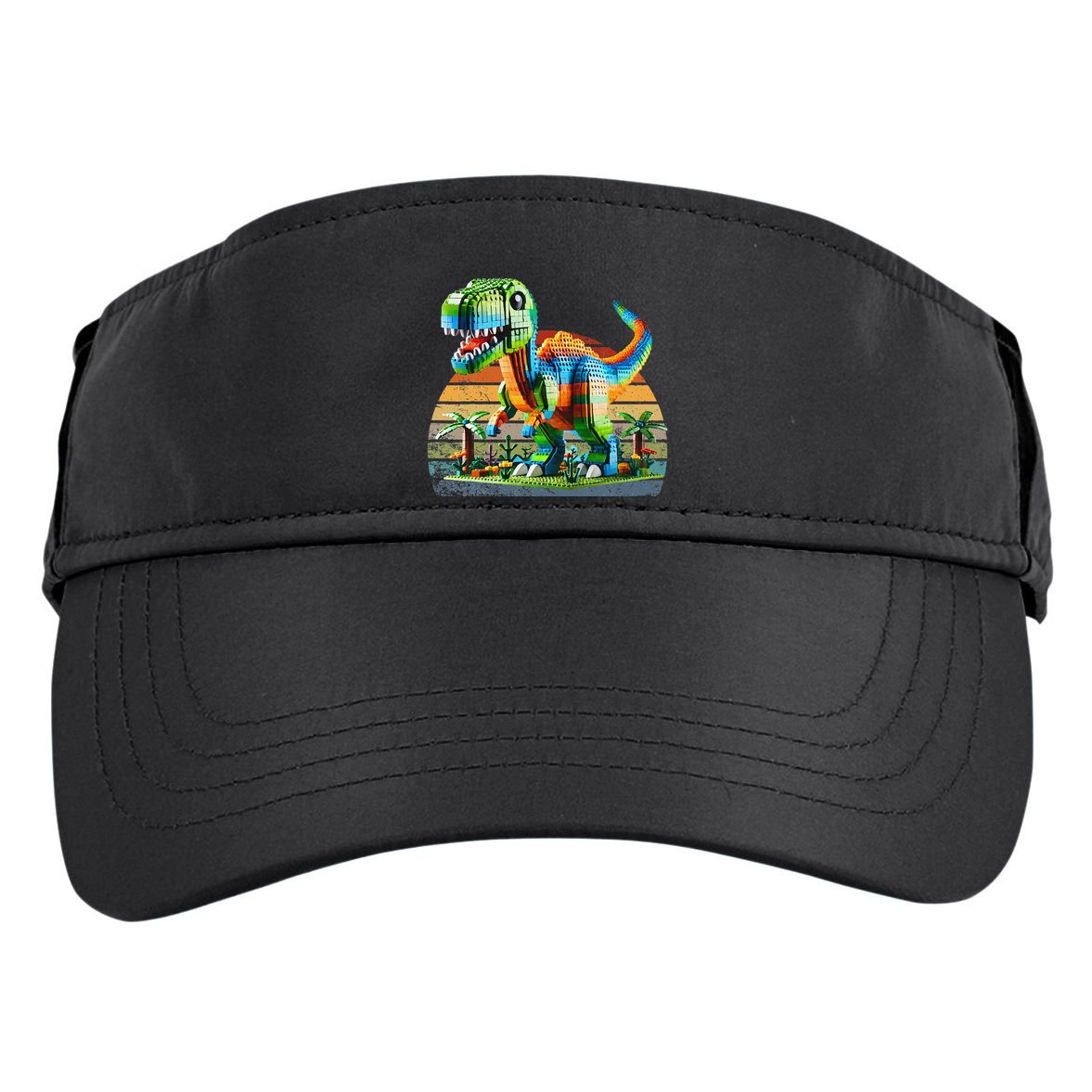 Play! Featuring Dinosaurs Bricks New Adult Drive Performance Visor