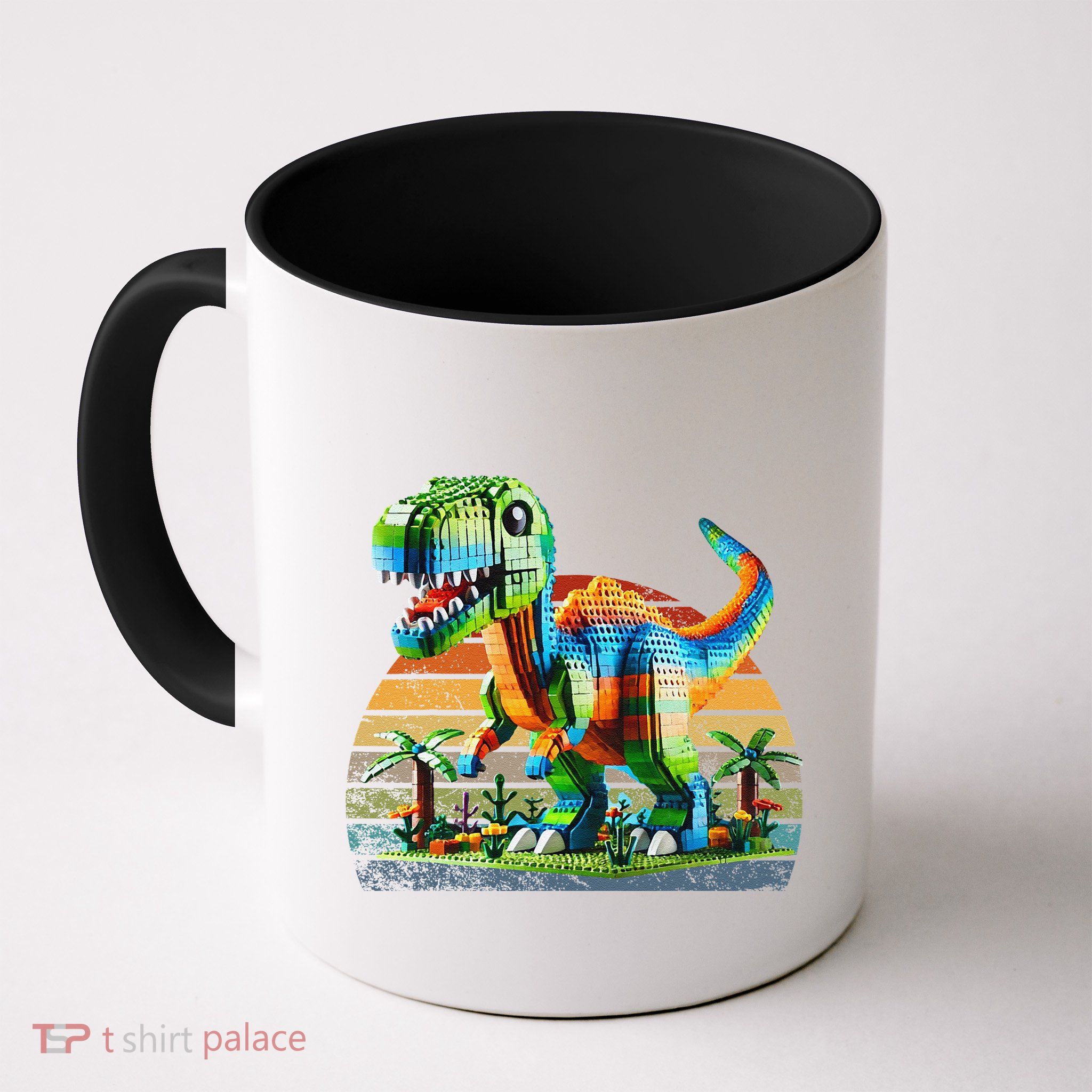 Play! Featuring Dinosaurs Bricks New Mug