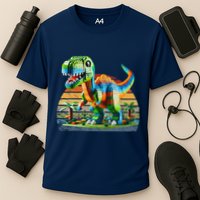 Play! Featuring Dinosaurs Bricks New Cooling Performance Crew T-Shirt