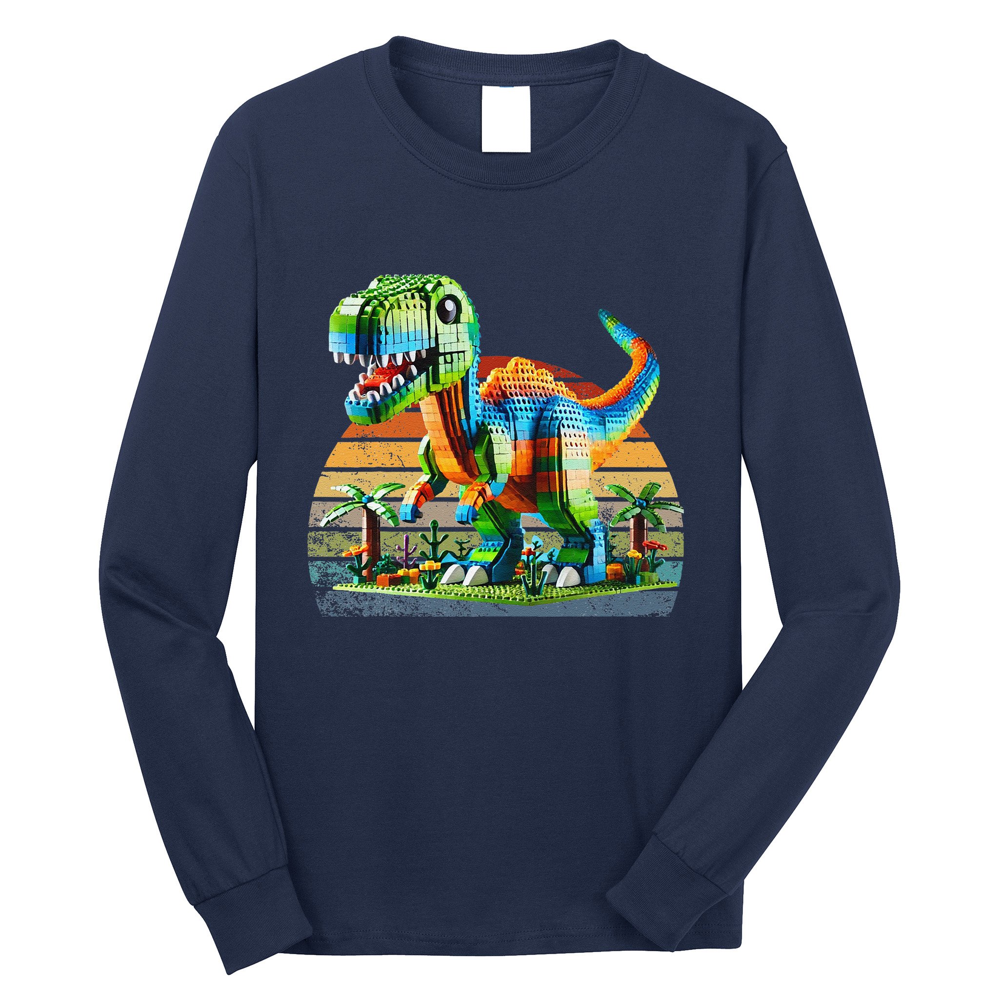 Play! Featuring Dinosaurs Bricks New Long Sleeve Shirt