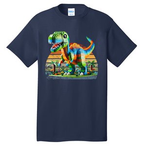 Play! Featuring Dinosaurs Bricks New Tall T-Shirt