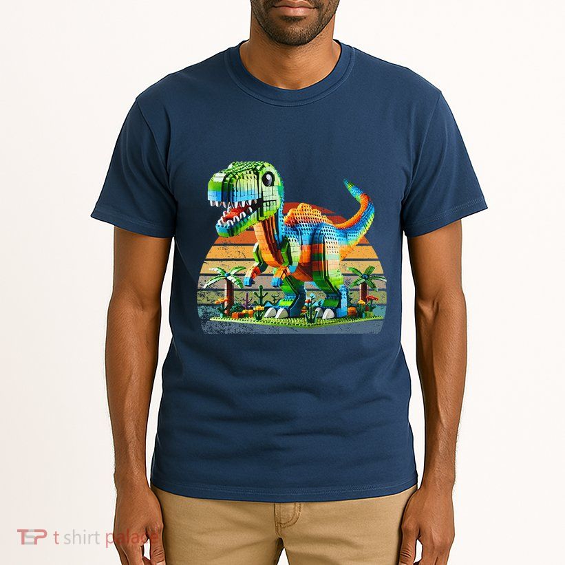 Play! Featuring Dinosaurs Bricks New Tall T-Shirt