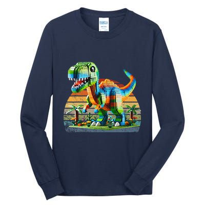 Play! Featuring Dinosaurs Bricks New Tall Long Sleeve T-Shirt