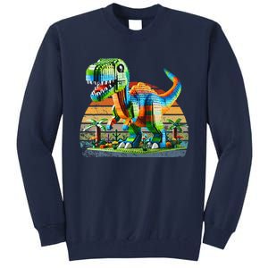 Play! Featuring Dinosaurs Bricks New Tall Sweatshirt