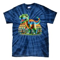 Play! Featuring Dinosaurs Bricks New Tie-Dye T-Shirt