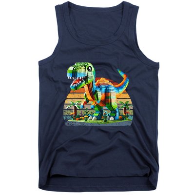 Play! Featuring Dinosaurs Bricks New Tank Top