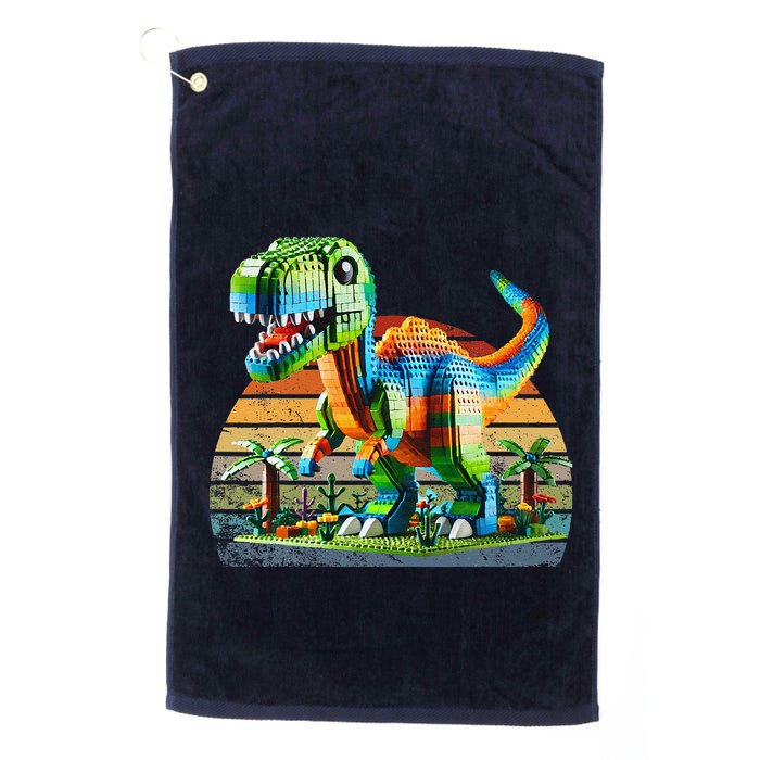 Play! Featuring Dinosaurs Bricks New Golf Towel