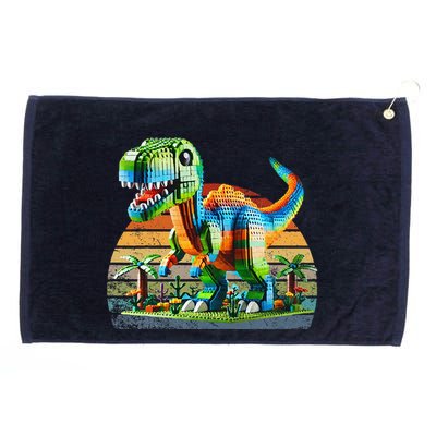 Play! Featuring Dinosaurs Bricks New Grommeted Golf Towel
