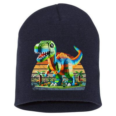 Play! Featuring Dinosaurs Bricks New Short Acrylic Beanie