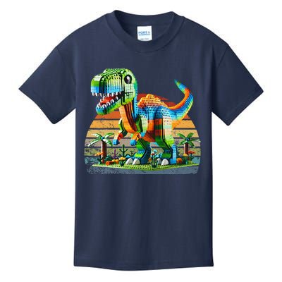 Play! Featuring Dinosaurs Bricks New Kids T-Shirt