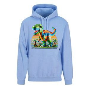 Play! Featuring Dinosaurs Bricks New Unisex Surf Hoodie