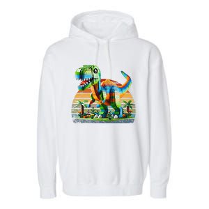 Play! Featuring Dinosaurs Bricks New Garment-Dyed Fleece Hoodie