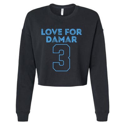 Pray For Damar 3 Buffalo Love For 3 We Are With You Cropped Pullover Crew