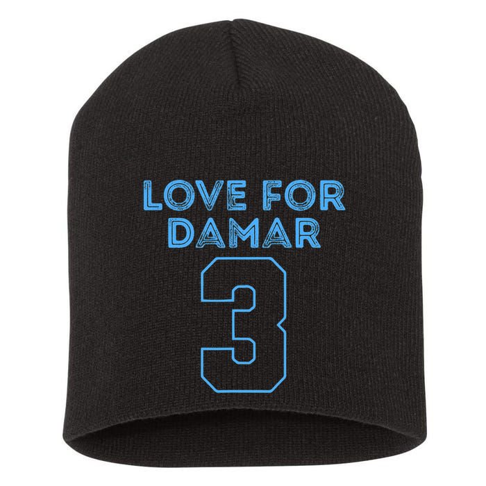 Pray For Damar 3 Buffalo Love For 3 We Are With You Short Acrylic Beanie