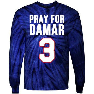 Pray For Damar Tie-Dye Long Sleeve Shirt