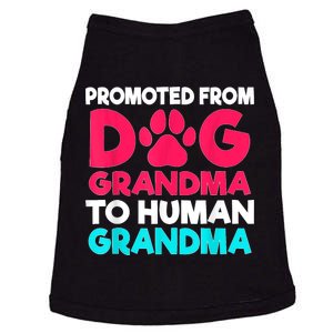 Promoted From Dog Grandma To Human Grandma Family Mother Doggie Tank