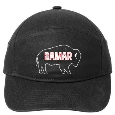 Pray For Damar 3 Buffalo Love For 3 7-Panel Snapback Hat