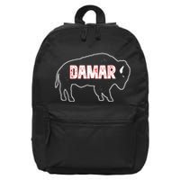 Pray For Damar 3 Buffalo Love For 3 16 in Basic Backpack