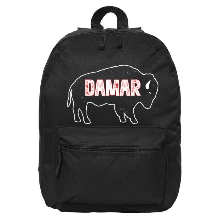 Pray For Damar 3 Buffalo Love For 3 16 in Basic Backpack