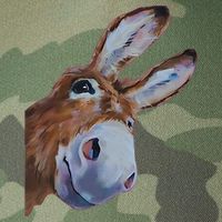 Peachbruh Funny Donkey Art Donkey Head Smile Eagerly Donkey Legacy Tie Dye Trucker Hat